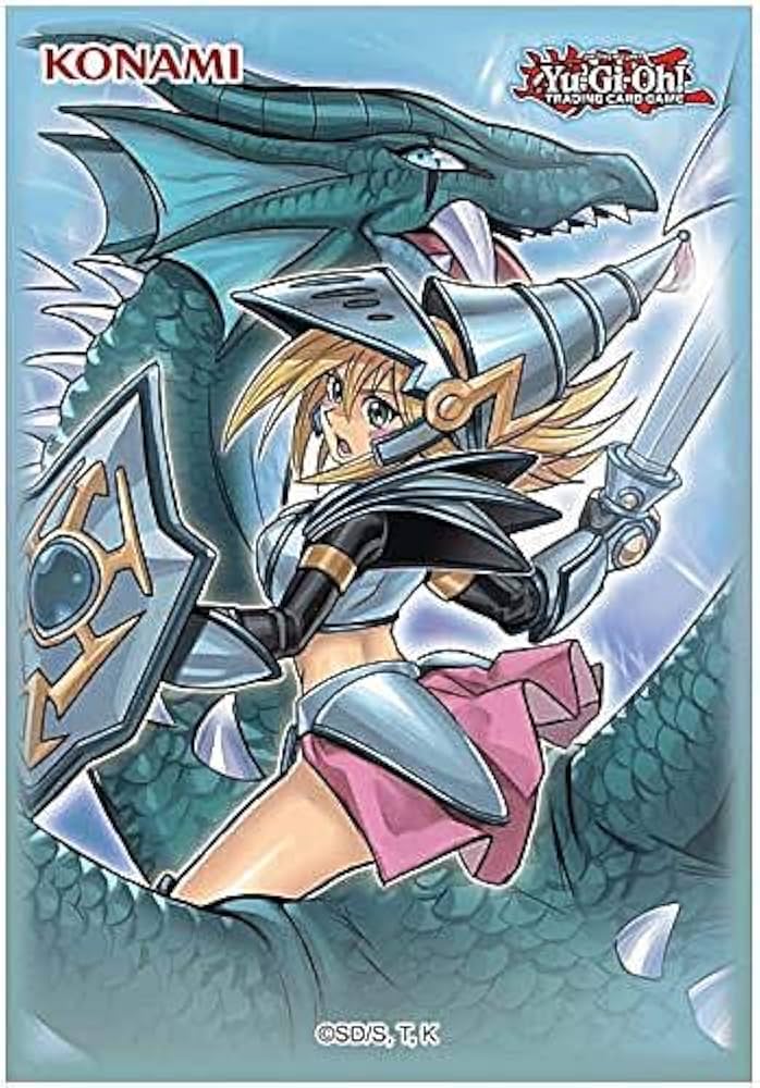 Amazon | 遊戯王 カードスリーブ 50枚入り [竜騎士ブラック