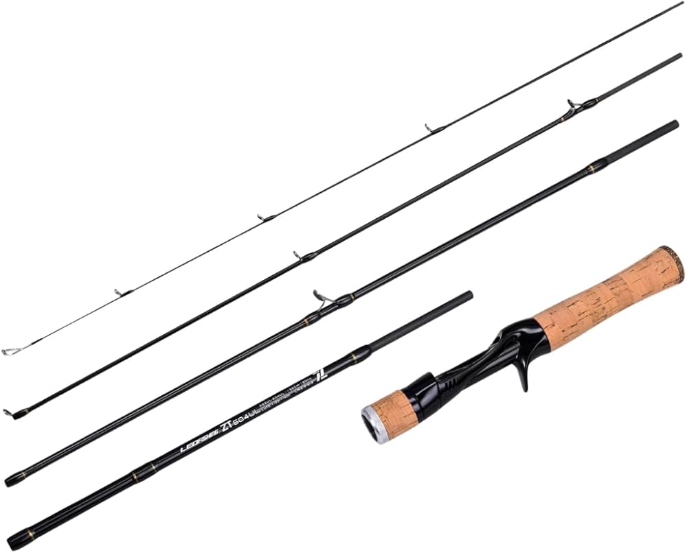 Amazon | LIVEAX パックロッド 5 ピース ベイト スピニング トラベル