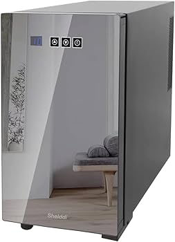 Amazon | Shelddi 小型冷蔵庫 23L 静音 おしゃれ 省エネ ミニ電子