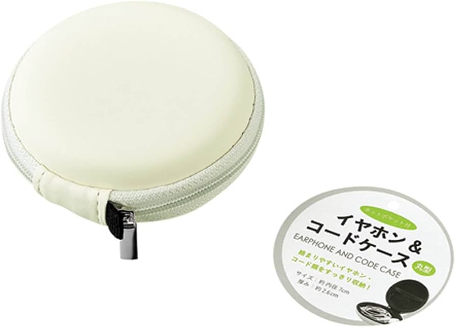 Amazon.co.jp: エコー金属 イヤホン&コードケース (丸型) 1006-136