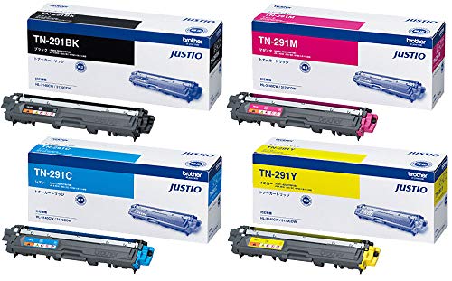 Amazon.co.jp: ブラザー トナーカートリッジTN-291 4色セット 純正品
