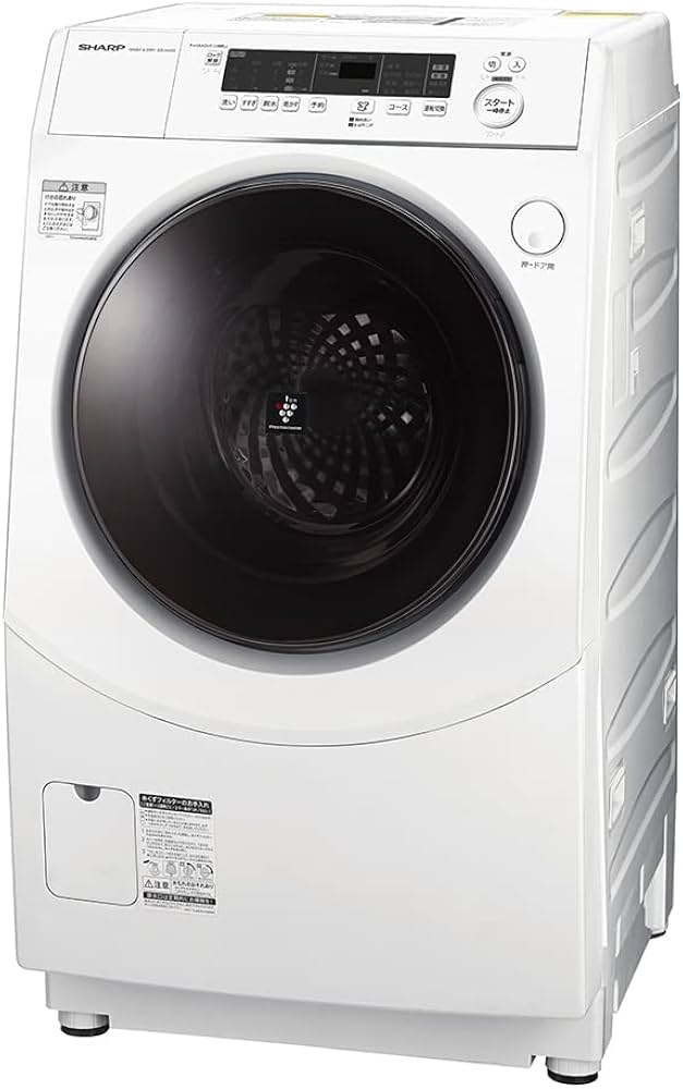 Amazon | シャープ ドラム式 洗濯乾燥機 洗濯10kg/乾燥5kg ES-H10G-WL