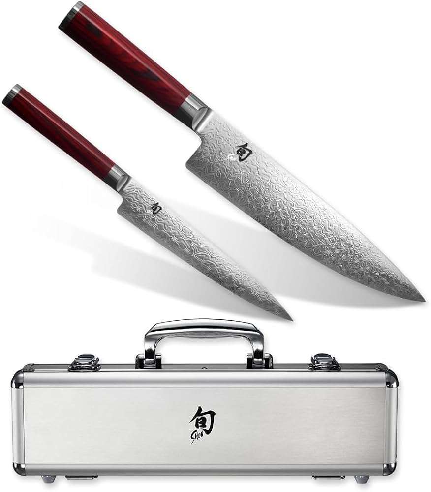 Amazon | 貝印 旬 紅炎 包丁2本セット （シェフズ200mm