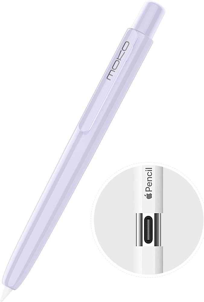 Amazon.co.jp: MoKo Apple Pencil(USB-C)用ホルダーケース 格納式Apple