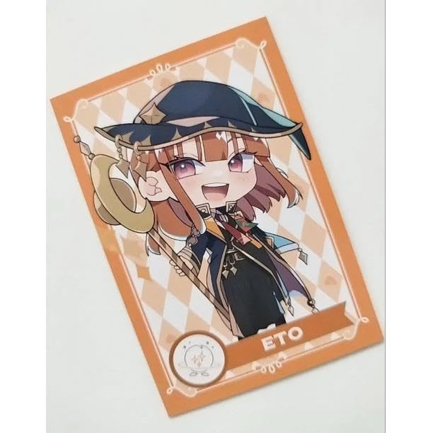 Amazon.co.jp: えとさん 3枚 からぴち トレーディングカード 魔法学園