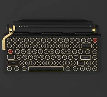 Amazon.co.jp: タイプライター型 レトロ メカニカルキーボード LED