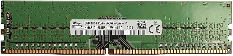 Amazon.co.jp: Hynix 8GB PC4-21300 DDR4-2666MHz 288-Pin DIMM 1.2V