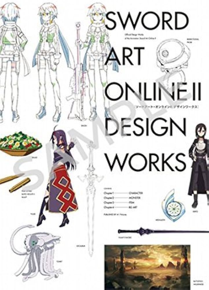 Sword Art Online II ソードアート・オンライン Design Works
