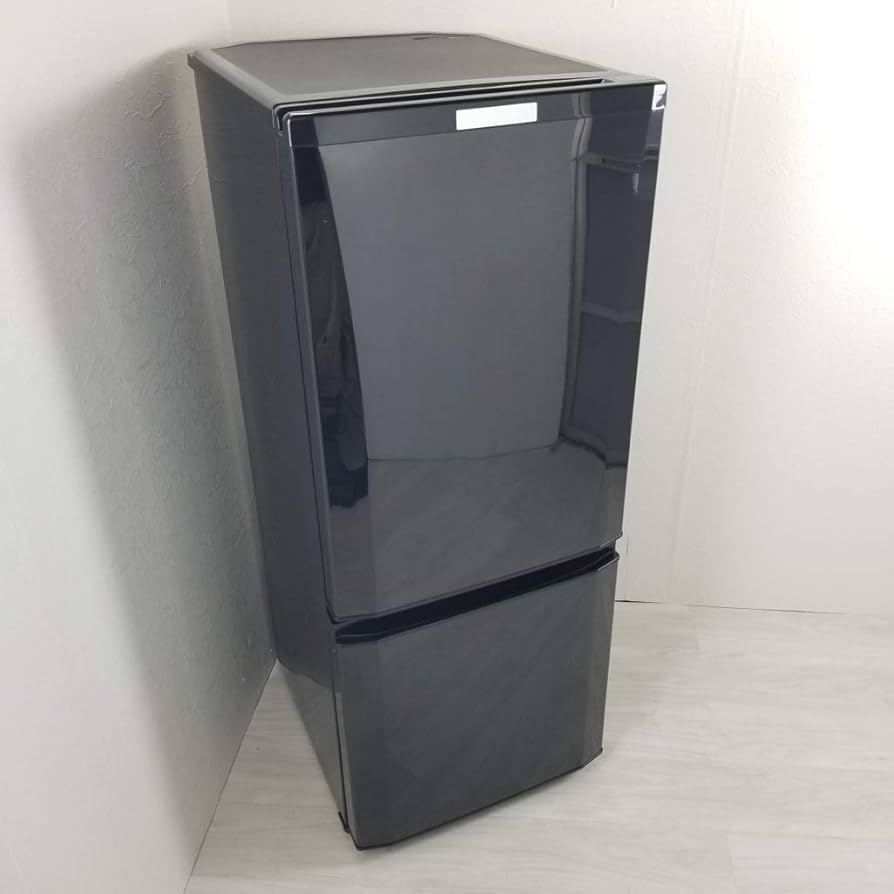 Amazon | 三菱 冷蔵庫 ボトム冷凍室 右開き 146L サファイアブラック