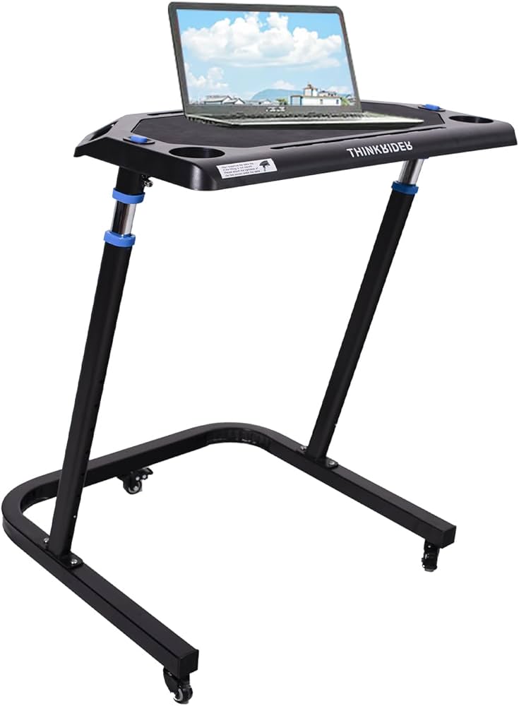 Amazon.co.jp: ThinkRider サイクルトレーナー用 上下昇降式 デスク 4