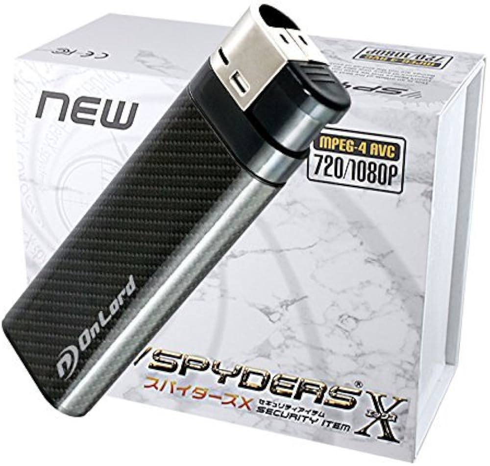 Amazon.co.jp: スパイダーズX ライター型カメラ 小型カメラ スパイ