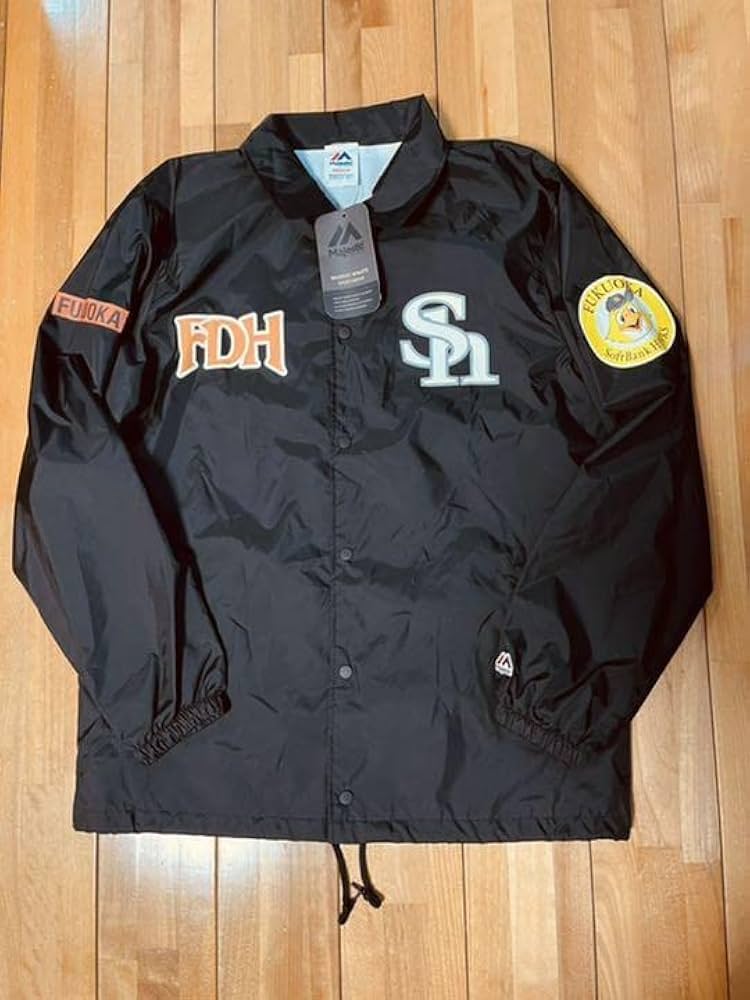 Amazon.co.jp: majestic ソフトバンクホークス ダイエー コーチ