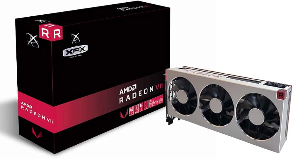 Amazon | XFX AMD Radeon VII 16GB HBM2、1750 MHz ブースト、1801 MHz