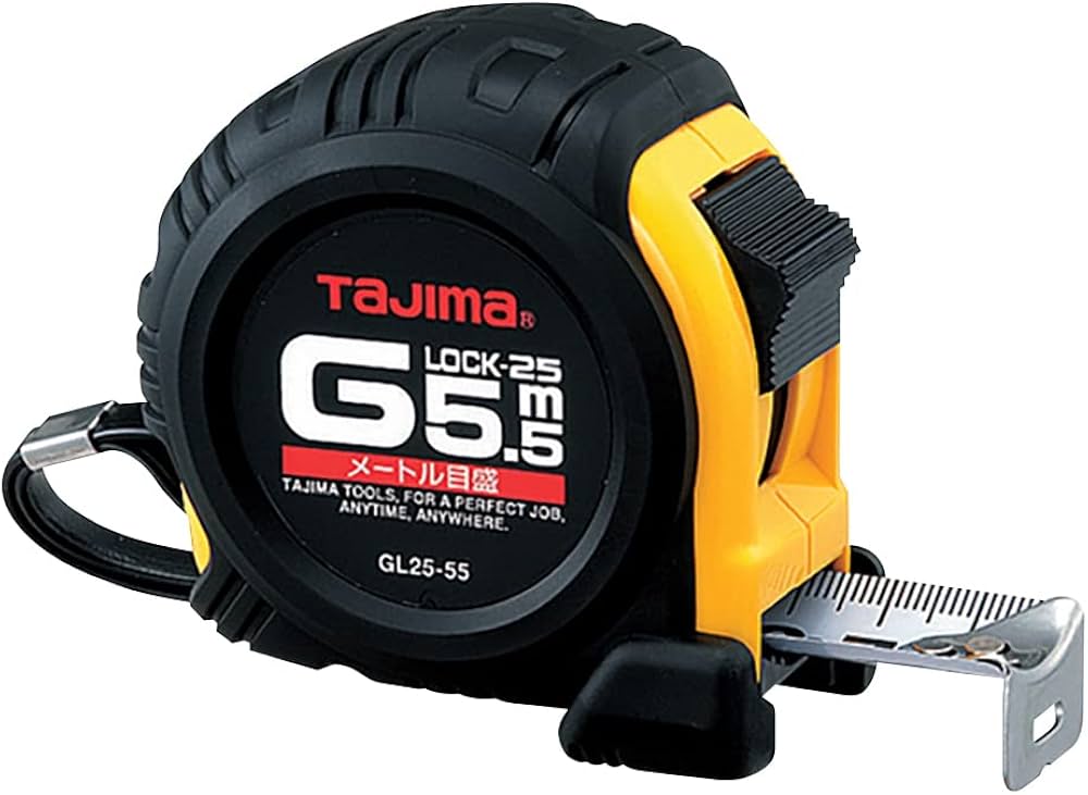 Amazon.co.jp: タジマ(Tajima) コンベックス 5.5m×25mm Gロック25