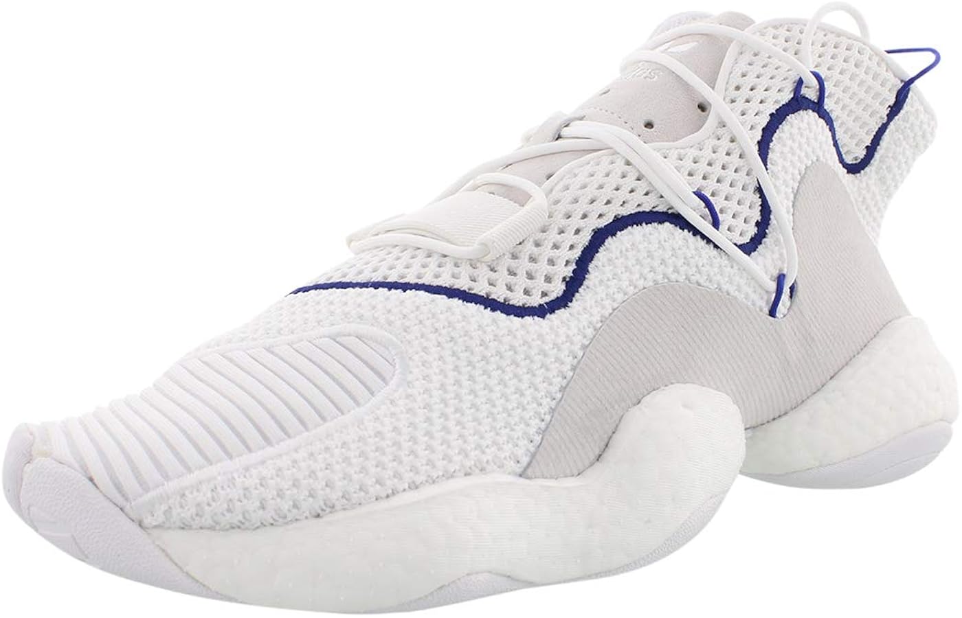 Amazon.com | adidas Crazy BYW LVL 1 White/White | Basketball