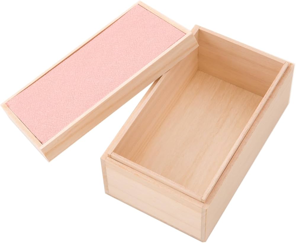 Amazon｜桐箱 木箱 収納箱 加賀の職人の手作り ちりめん上貼り 印籠型