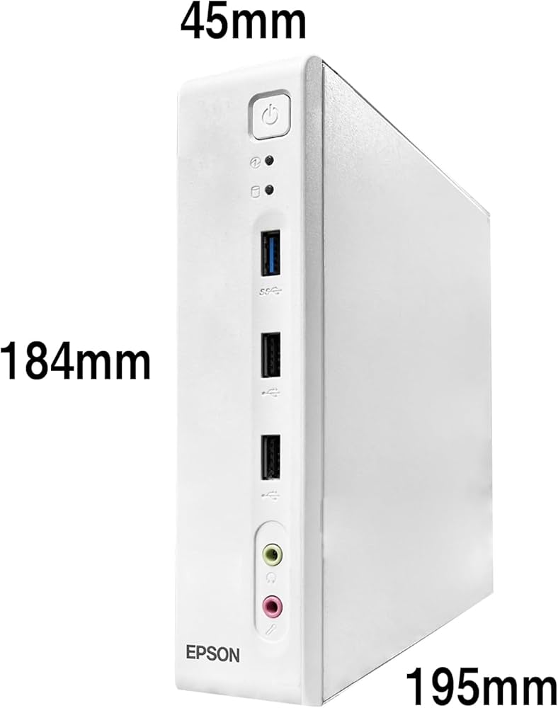 Amazon.co.jp: 【整備済み品】エプソン ミニPC ST180 / Win 11 Pro/MS