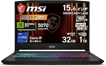 Amazon.co.jp: MSI ゲーミング ノートPC Katana 15 HX 【Core i9 HX