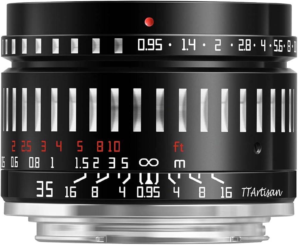 Amazon.co.jp: TTArtisan 35mm F0.95 C Xマウント 富士フイルムX