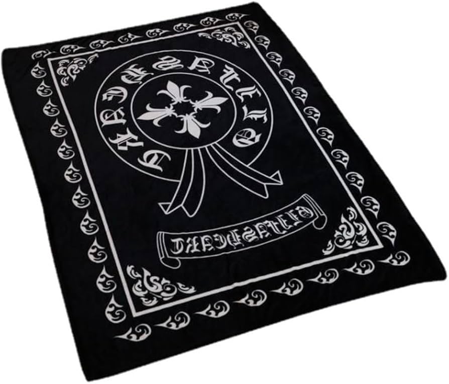 Amazon｜Geyaziu クロムハーツ 毛布 ブランケット ひざ掛け 敷きパッド