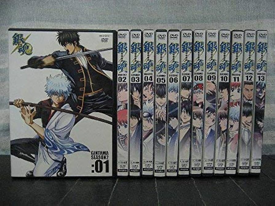 Amazon.co.jp: 銀魂 シーズン其ノ弐 [レンタル落ち] 全13巻セット