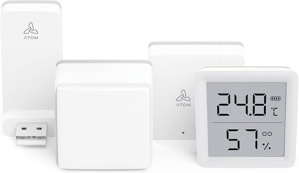 Amazon.co.jp: アトムテック(ATOM tech) 屋内の防犯セット ATOM Sensor