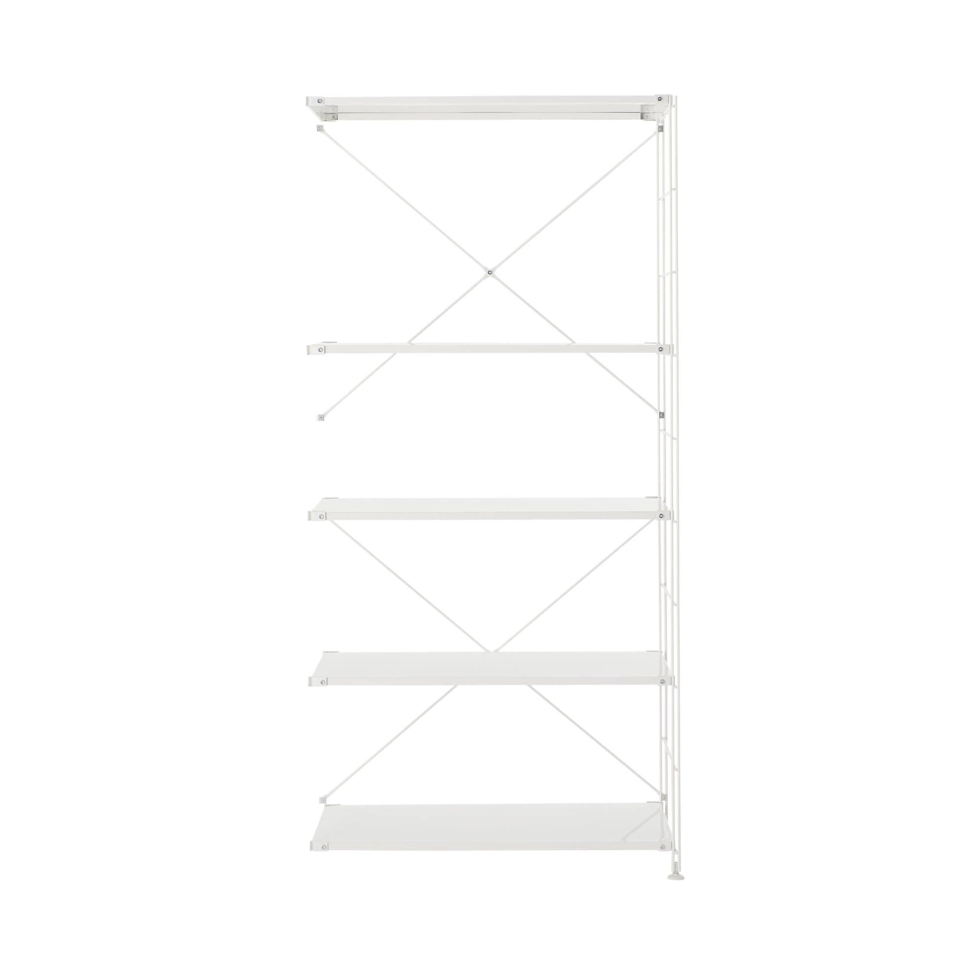 Amazon｜無印良品 スチールユニットシェルフ用スチール棚追加セット 幅