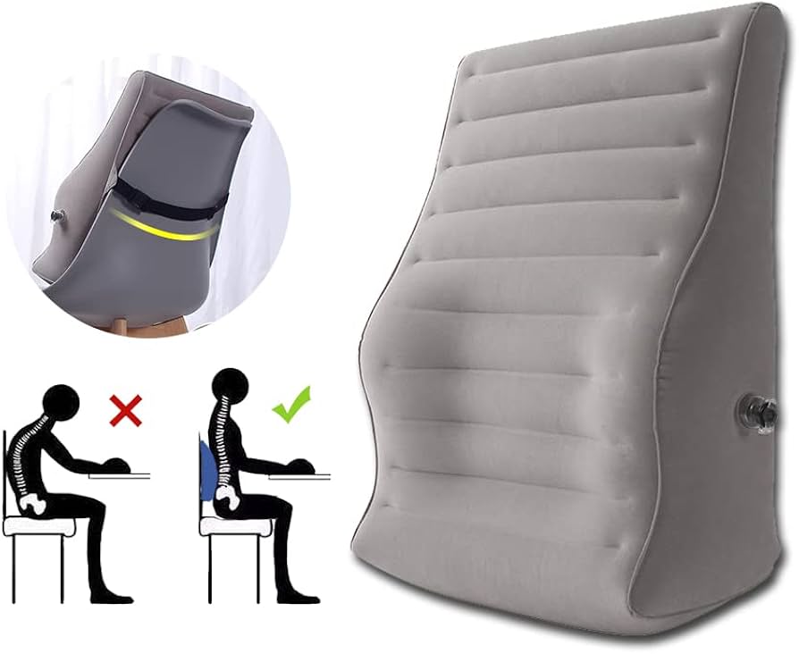 Amazon.com: ZNALDP Inflatable Lumbar Support Pillow, Blow Up
