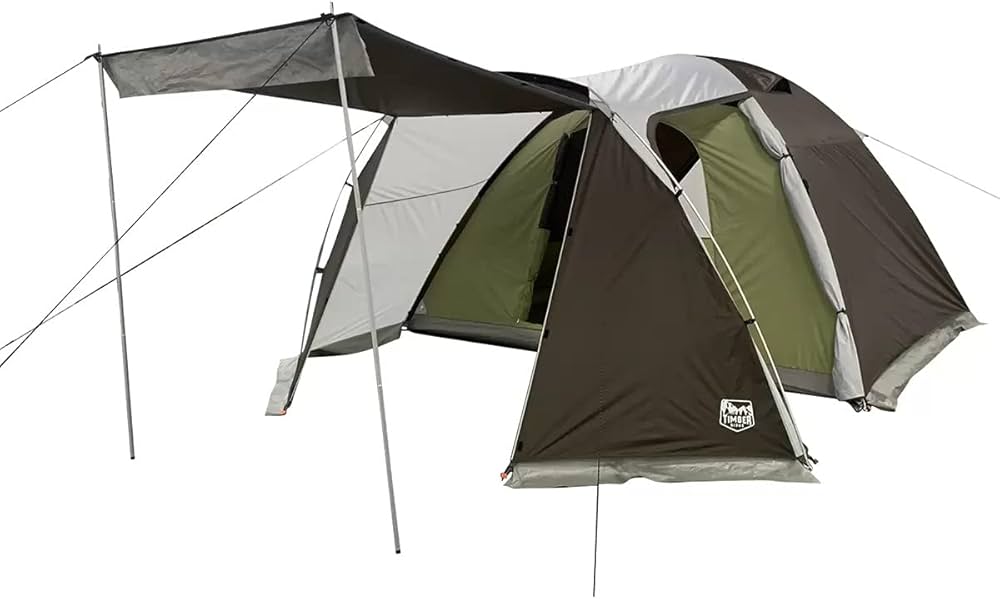 Amazon | Timber ティンバーリッジ 6人用ツールーム ドーム型 テント