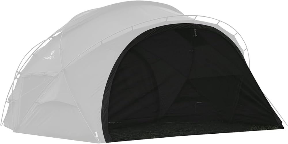 Amazon.co.jp: DRASOUL 多功能ドームテント 撥水加工 煙突付き 日除け