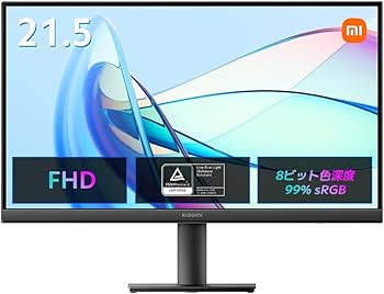 Amazon.co.jp: Xiaomi モニターA22i ディスプレイ 21.5インチ フルHD
