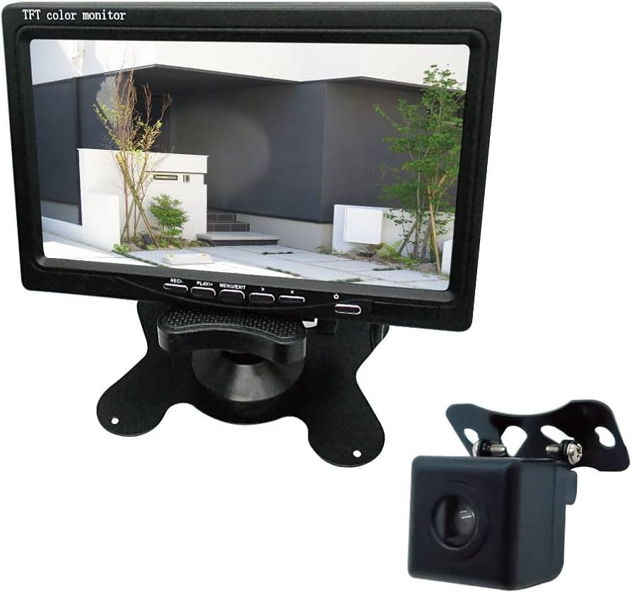 Amazon | Broadwatch 防水カメラ 7インチLCD監視セット 高感度 防水