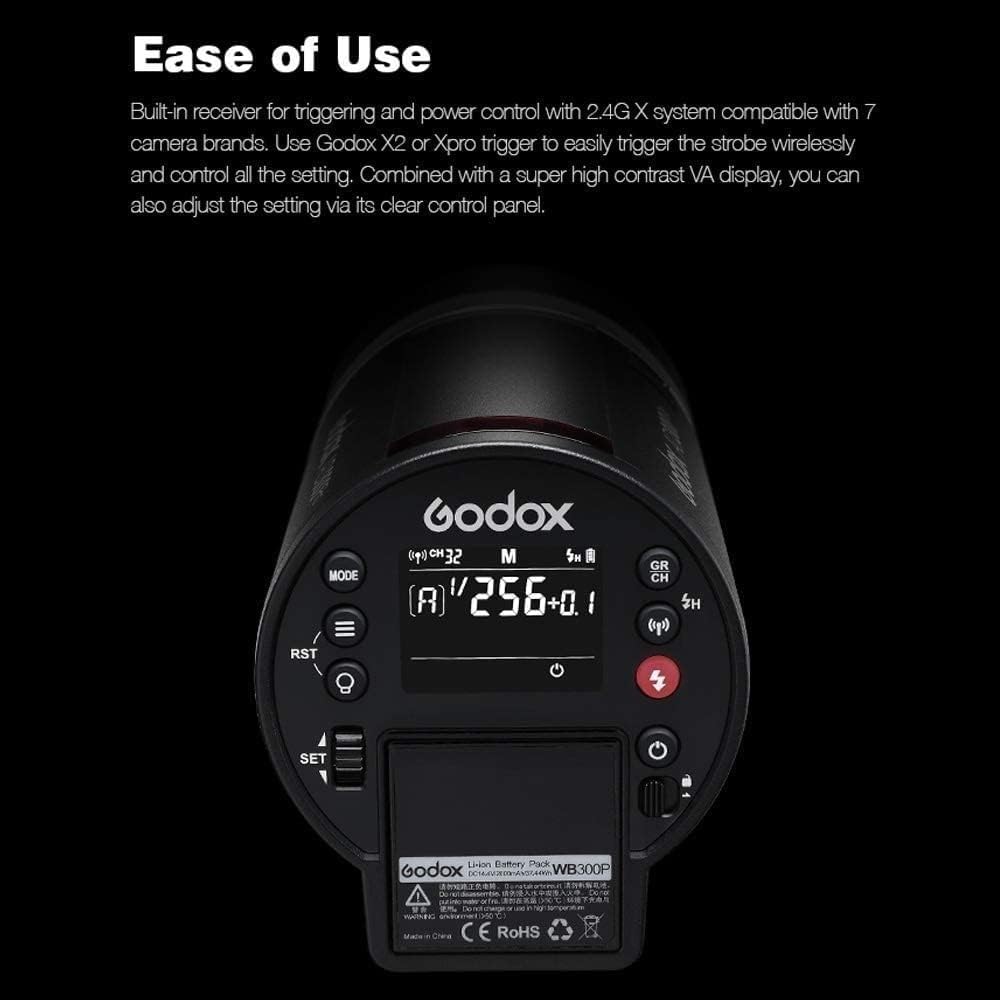 Amazon.com : GODOX AD300 Pro Godox AD300Pro Camera Flash for Canon