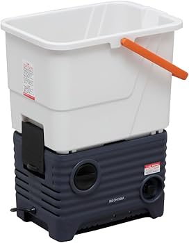 Amazon | アイリスオーヤマ タンク式高圧洗浄機 ホワイト/グレー SBT