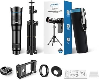 Amazon.co.jp: スマホ用カメラレンズ 携帯電話 36X 望遠レンズキット