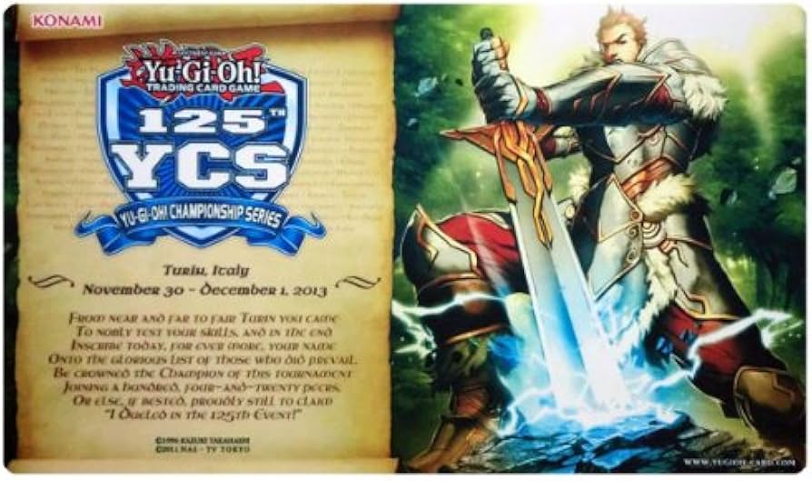 Amazon | 遊戯王 英語版 プレイマット YCS 125th 聖騎士アルトリウス