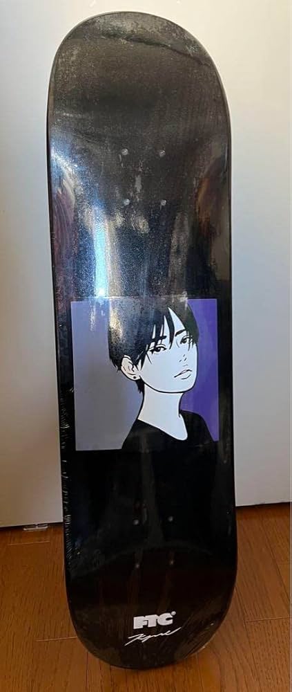 Amazon.co.jp: KYNE × FTC スケートボード デッキ スケボー : スポーツ