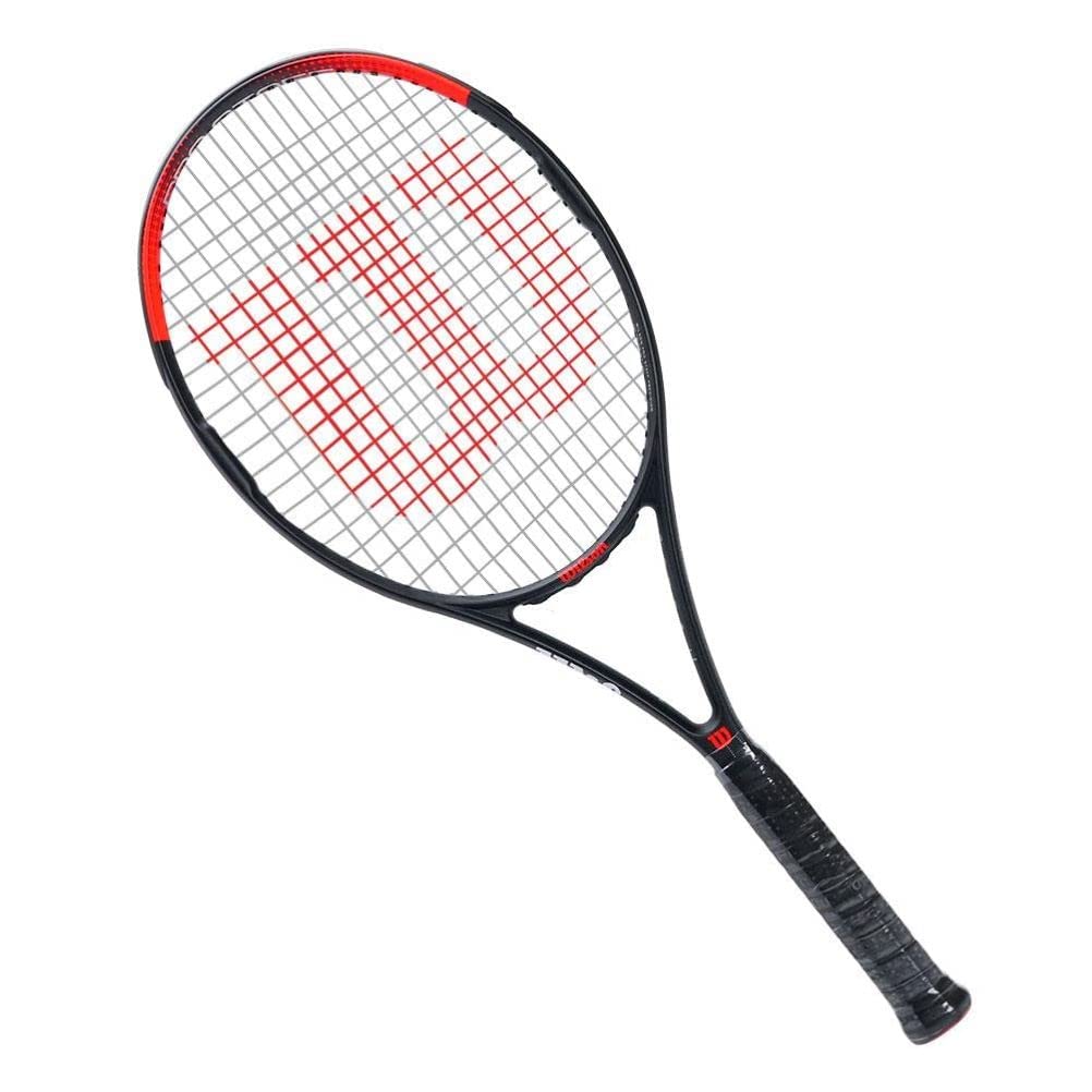 Wilson Pro Staff Precision 103 Tennis Racket, Carbon Fibre, Head