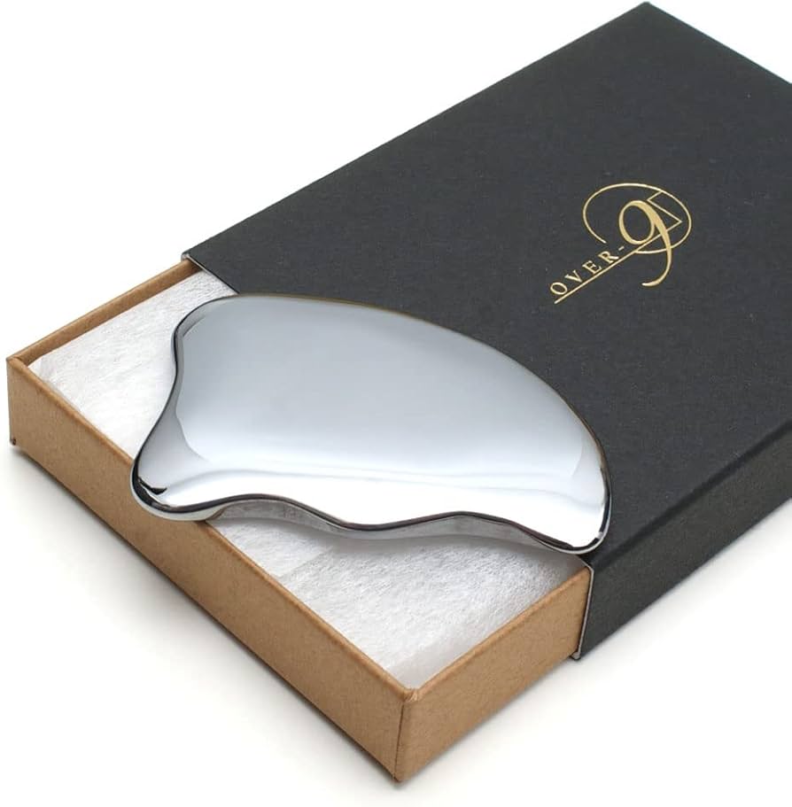 Amazon | OVER-9 テラヘルツ鉱石 かっさ プレート &rosy 美スト 自宅