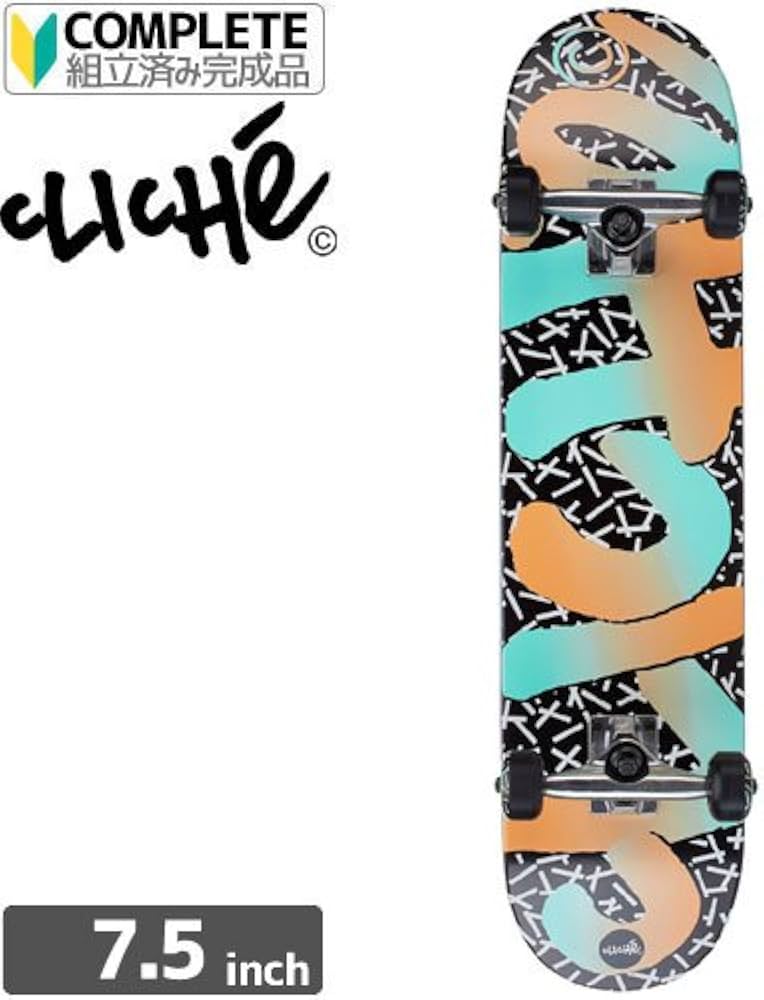 Amazon | 【クリシェ Cliche スケボー コンプリート】NEW WAVE