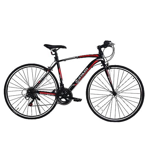 これは！stair クロスバイク 自転車 シマノ製14段変速 700C 前後