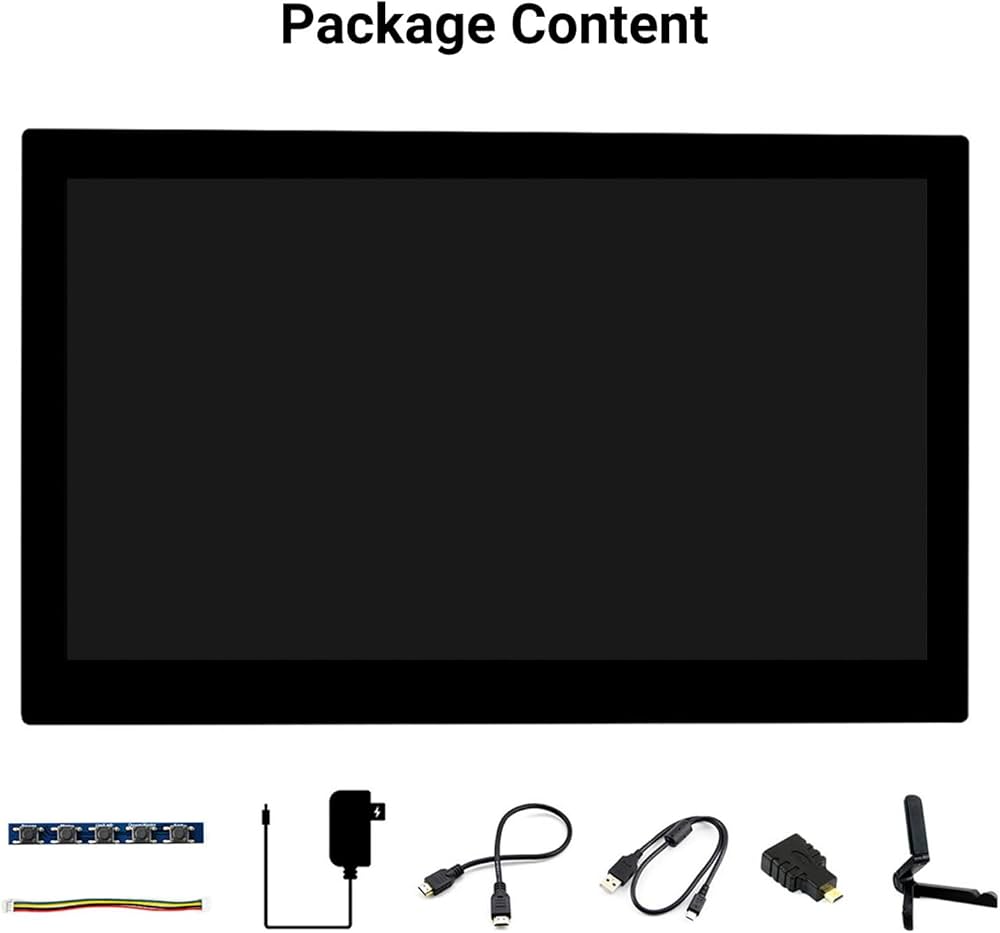 Amazon.co.jp: waveshare 13.3インチ 静電容量式タッチスクリーンLCD