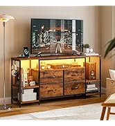 Amazon｜IKIFLY テレビ台 テレビボード 収納チェストロータイプ棚付き