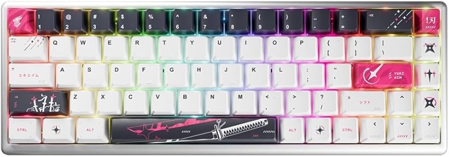 Amazon.co.jp: Yuki Aim Polar 65 Keyboard Katana Edition ユキエイム