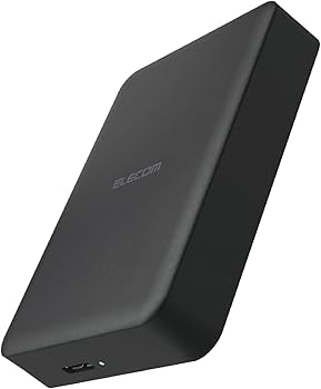 Amazon | エレコム 外付けハードディスク ポータブル HDD 4TB USB