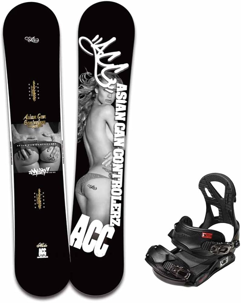 Amazon | スノーボード 板 メンズ レディース 2点 セット 2024 ACC