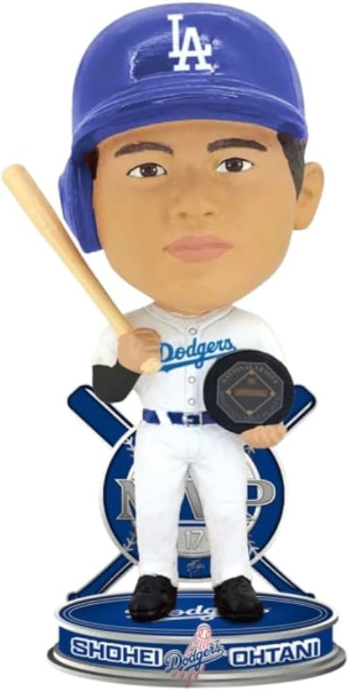 Amazon.co.jp: 【664体限定】大谷翔平 2024 MVP記念 バブルヘッド人形