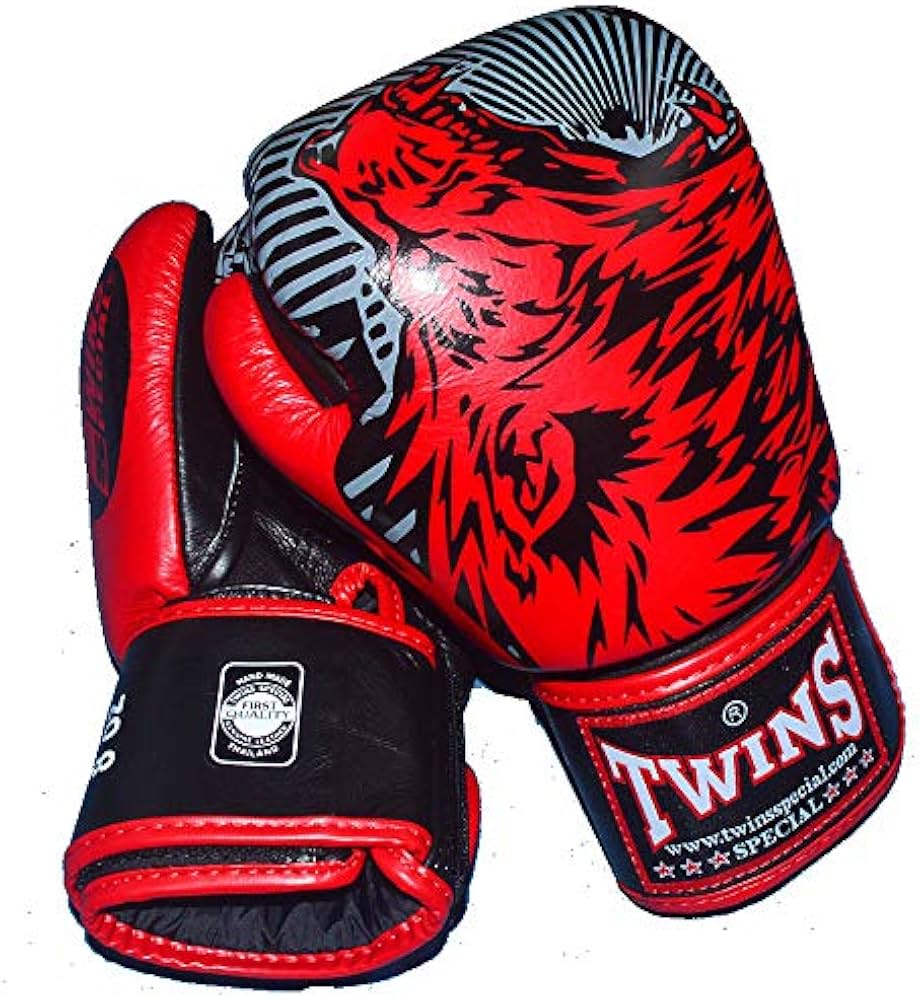 Amazon | TWINS ツインズ 本革製 ボクシンググローブ ウルフ 赤 / 8oz