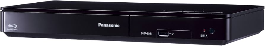 Amazon | パナソニック ブルーレイディスクプレーヤー DMP-BD81-K