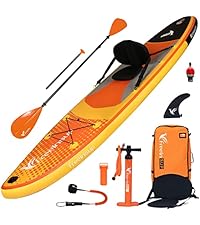 Freein Inflatable Stand Up Paddle Board ，Capacity 2-in-1 SUP